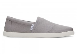 Toms Alp Fwd Recycled Bomull Canvas Espadrille Grå | 4803RFZPX