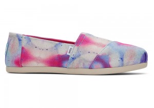 Toms Botanical Espadrille Multicolor Blå | 5460VPTYW