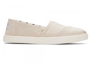 Toms Cupsole Heritage Canvas Espadrille Beige | 6053IYJNT