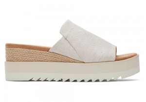 Toms Diana Mule Sandaler Beige | 7962EFRUO