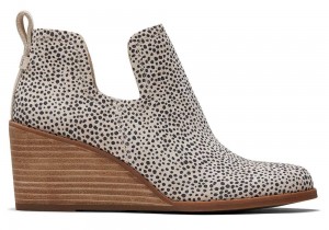 Toms Kallie Wedgeie Støvler Leopard | 9146ITCXR