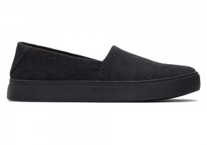 Toms Kameron Slip On Joggesko Svarte Svarte | 4268YQVFH