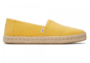 Toms Rope 2.0 Espadrille Gul | 3416OGIAU