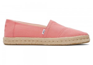 Toms Rope 2.0 Espadrille Rosa | 6513EVYKU