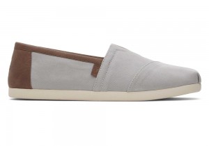 Toms SyntheticTrim Espadrille Dyp Grå | 4157CUBKH