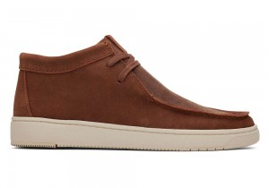 Toms TRVL LITE Moc Chukka Sneakers Kaffe | 3658NFIEG