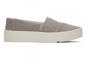 Toms Verona Slip On Joggesko Lyse Grå | 8312JMQYA