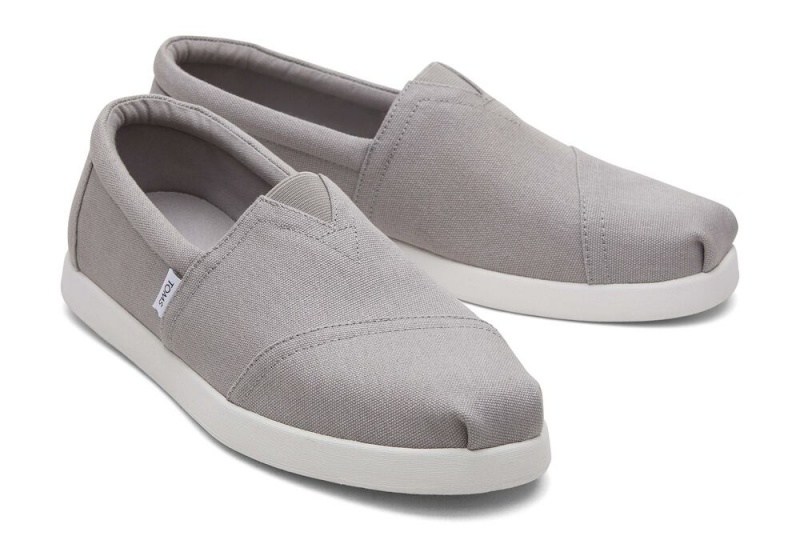 Toms Alp Fwd Recycled Bomull Canvas Espadrille Grå | 4803RFZPX