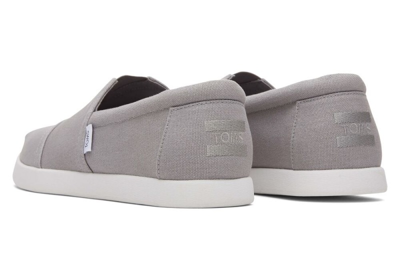 Toms Alp Fwd Recycled Bomull Canvas Espadrille Grå | 4803RFZPX