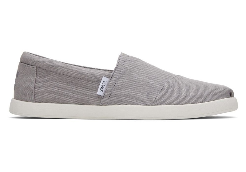 Toms Alp Fwd Recycled Bomull Canvas Espadrille Grå | 4803RFZPX