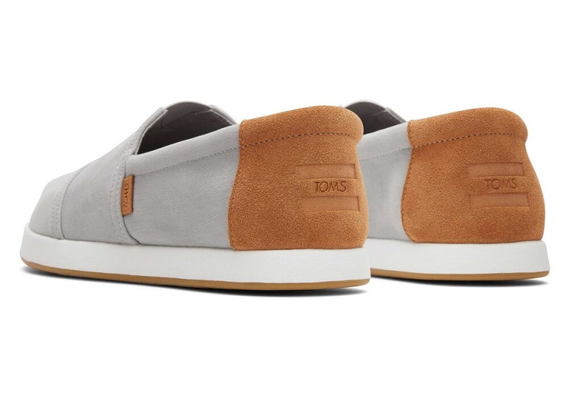 Toms Alp Fwd Twill Espadrille Dyp Grå | 1267NITKL