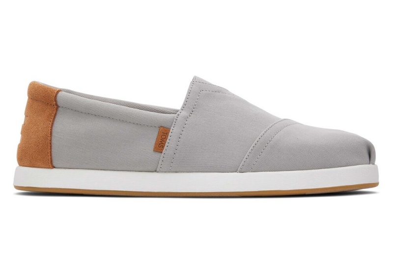 Toms Alp Fwd Twill Espadrille Dyp Grå | 1267NITKL