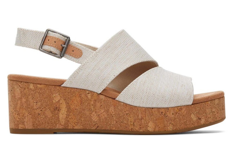 Toms Claudine Kile Sandaler Beige | 2087NEAPX