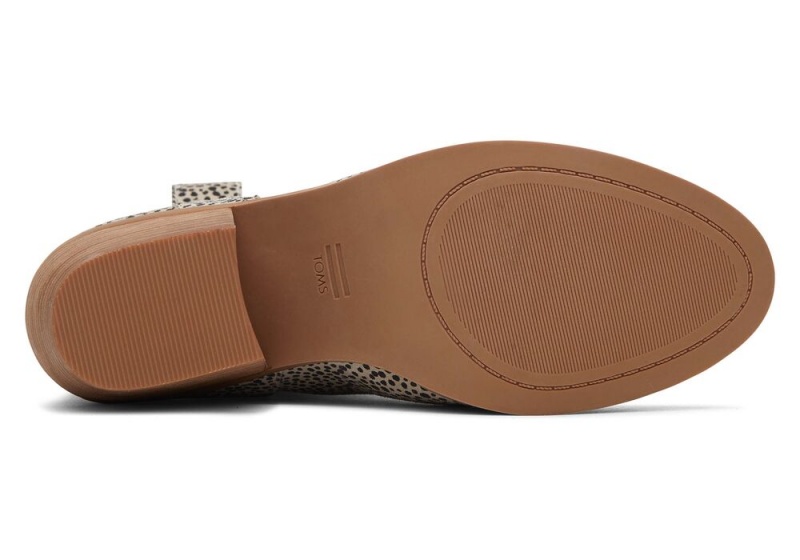 Toms Constance Mini Cheetah Semsket Skinn Hælene Støvler Multicolor | 3106EIYNM