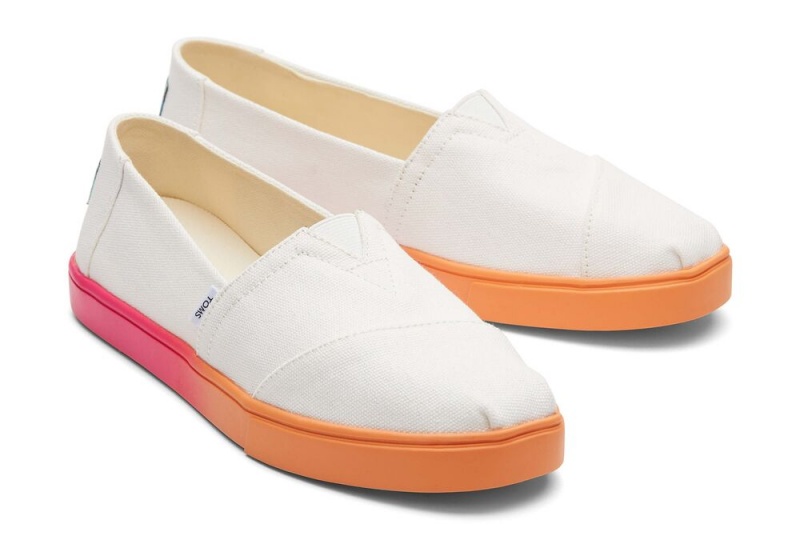 Toms Cupsole Espadrille Hvite | 3140HXCZI