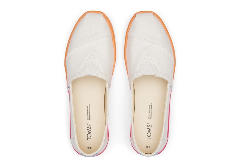 Toms Cupsole Espadrille Hvite | 3140HXCZI