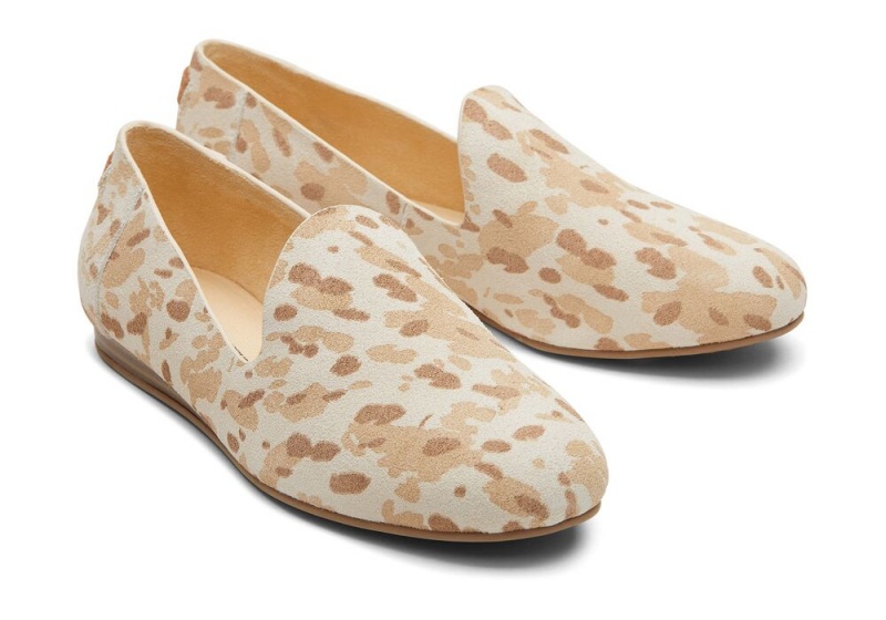 Toms Darcy Flate Sko Oransje Beige | 0162WONIS