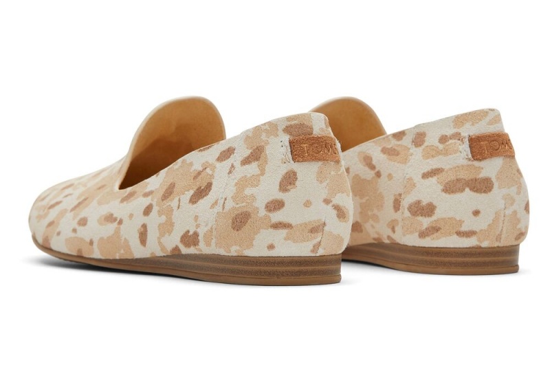 Toms Darcy Flate Sko Oransje Beige | 0162WONIS