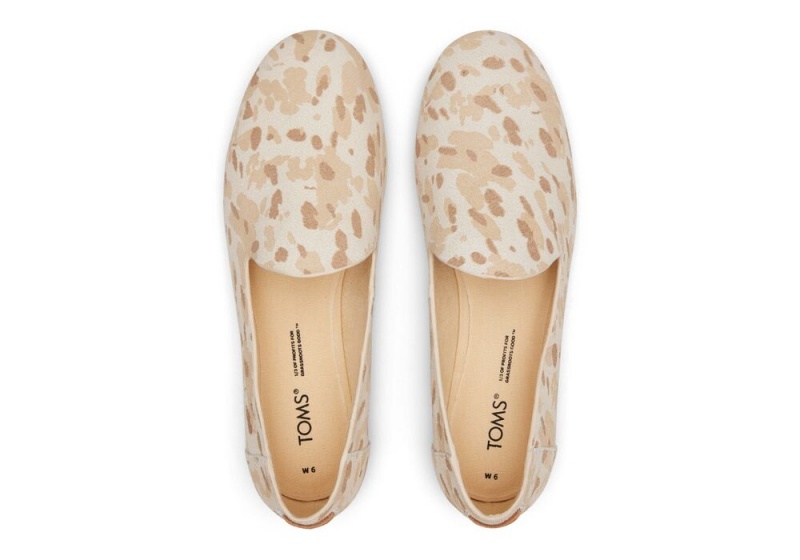 Toms Darcy Flate Sko Oransje Beige | 0162WONIS