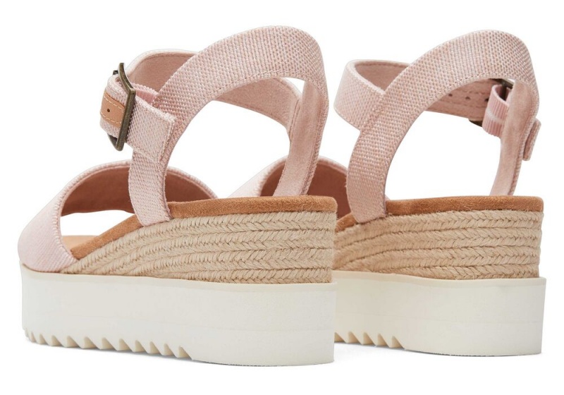 Toms Diana Kile Sandaler Rosa | 0496ZGUFY