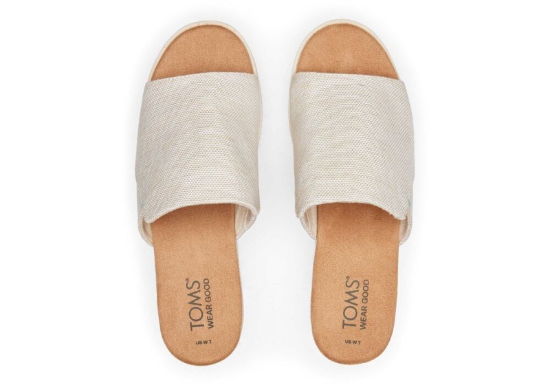 Toms Diana Mule Sandaler Beige | 7962EFRUO