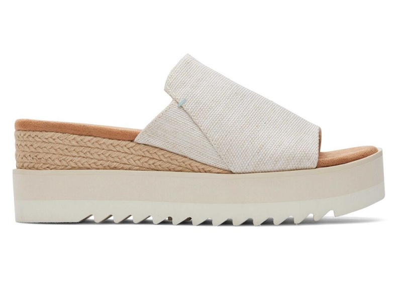 Toms Diana Mule Sandaler Beige | 7962EFRUO