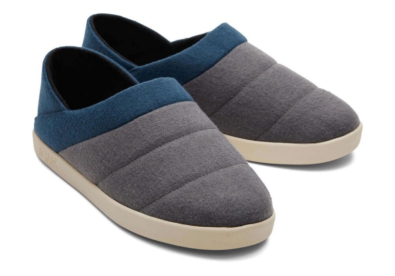 Toms Ezra Forged Iron Faux Fleece Convertible Tøfler Multicolor | 2860GJRDP