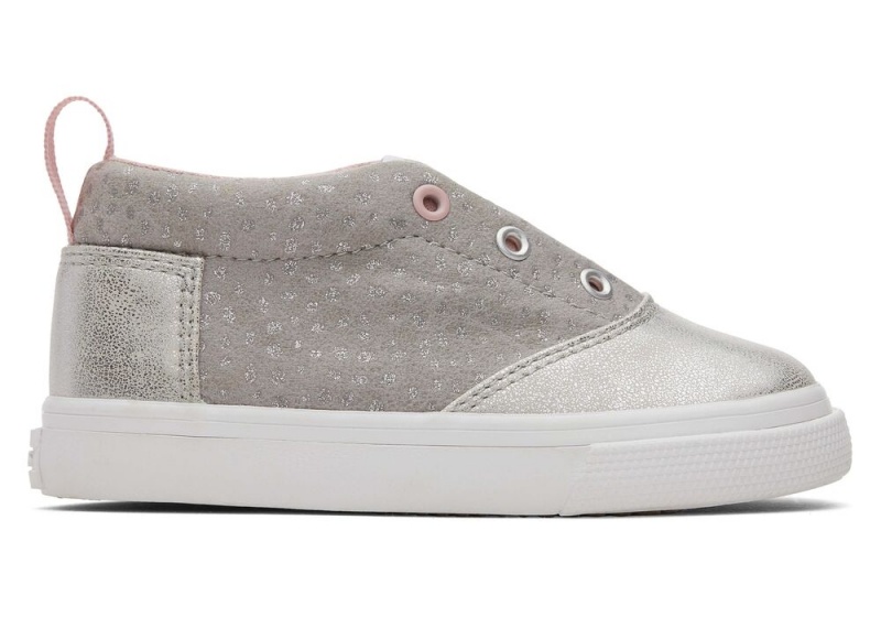 Toms Fenix Mid Foil Toddler Shoe Sneakers Dyp Grå | 6902JHNUB