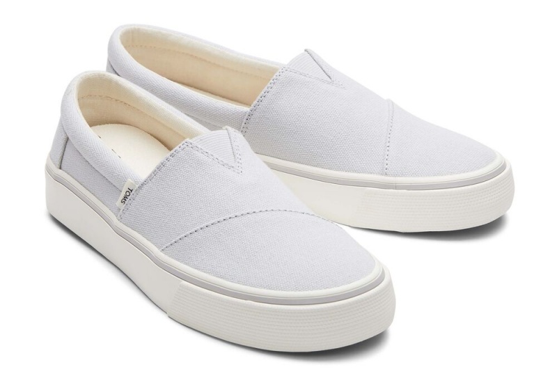 Toms Fenix Slip On Joggesko Grå | 4850EXIFU