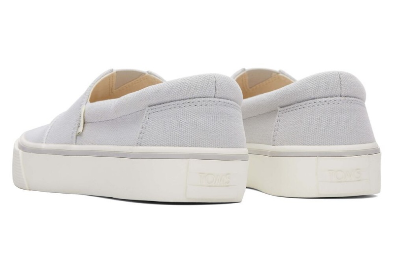 Toms Fenix Slip On Joggesko Grå | 4850EXIFU