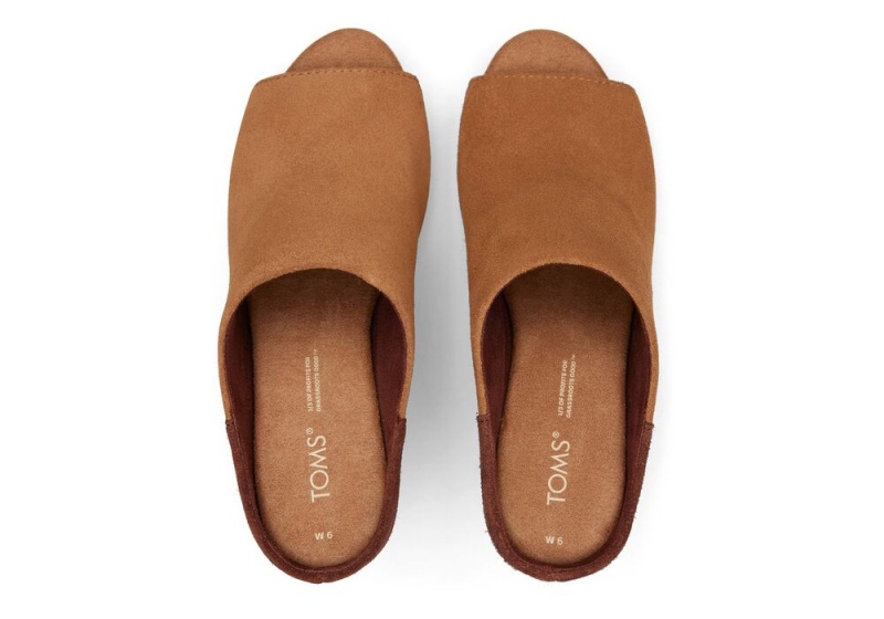 Toms Florence Sandaler Brune | 7604HJMCY