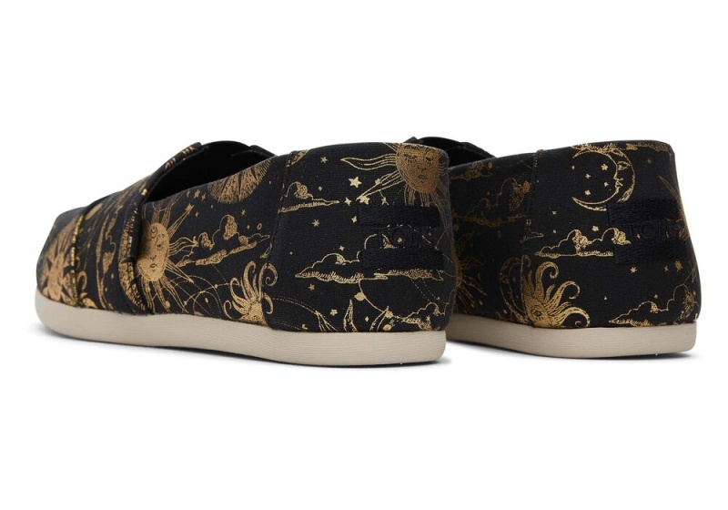 Toms Foil Lunar Sky Espadrille Gull | 4851ACZFW