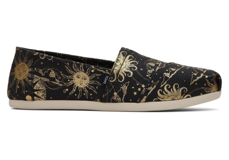 Toms Foil Lunar Sky Espadrille Gull | 4851ACZFW