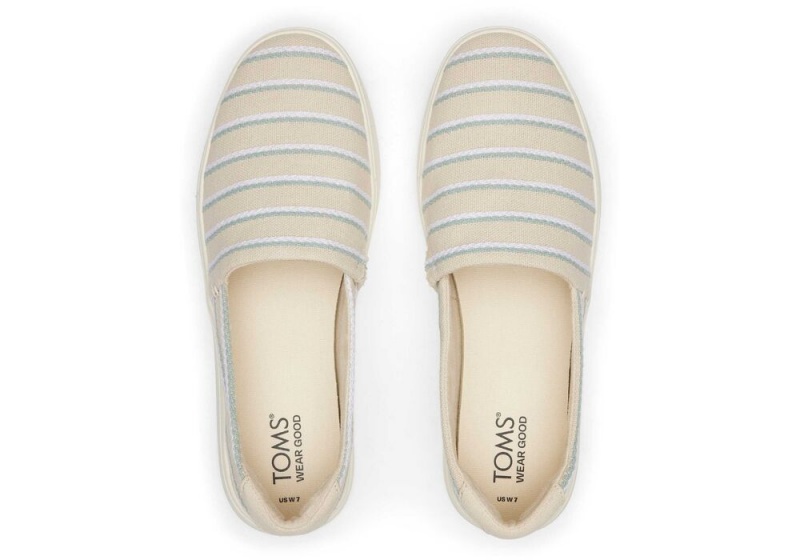 Toms Kameron Stripes Slip On Joggesko Svarte | 3485IWVMN