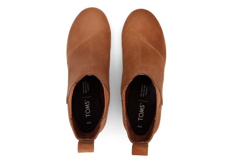 Toms Kelsey Wedgeie Støvler Brune | 4192HDQYS