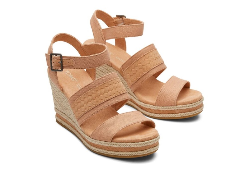 Toms Madelyn Kile Sandaler Beige | 8167XRTOH