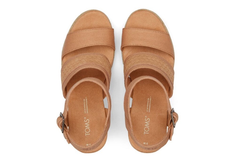 Toms Madelyn Kile Sandaler Beige | 8167XRTOH