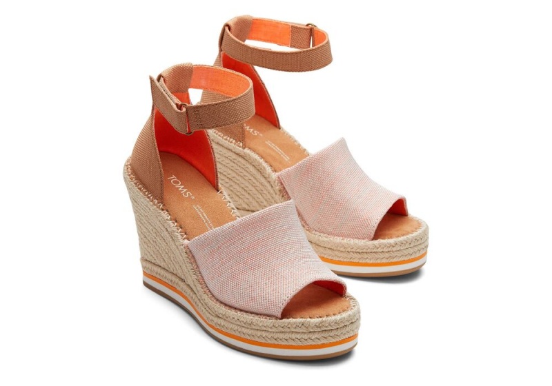 Toms Marisol Wedge Aprikos | 8674PBCLU