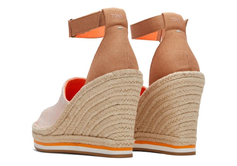 Toms Marisol Wedge Aprikos | 8674PBCLU