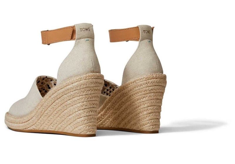 Toms Marisol Wedge Beige | 3850BFWDL