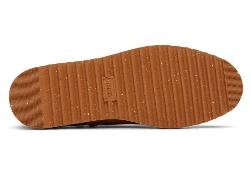 Toms Marlo Tan Vann Resistant Faux Fur Støvler Brune | 1564SYUDC