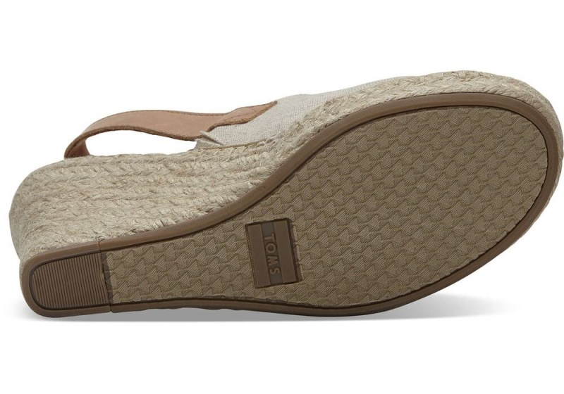 Toms Monica Wedge Beige | 5014KYBED