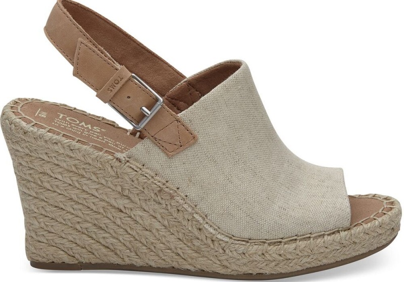 Toms Monica Wedge Beige | 5014KYBED