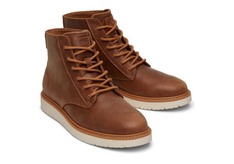 Toms Navi TRVL LITE Ranger Tan Vann Resistant Støvler Brune | 6824LVYFX