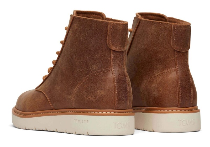 Toms Navi TRVL LITE Ranger Tan Vann Resistant Støvler Brune | 6824LVYFX