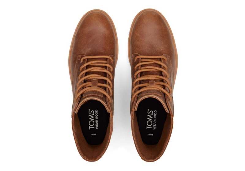 Toms Navi TRVL LITE Ranger Tan Vann Resistant Støvler Brune | 6824LVYFX