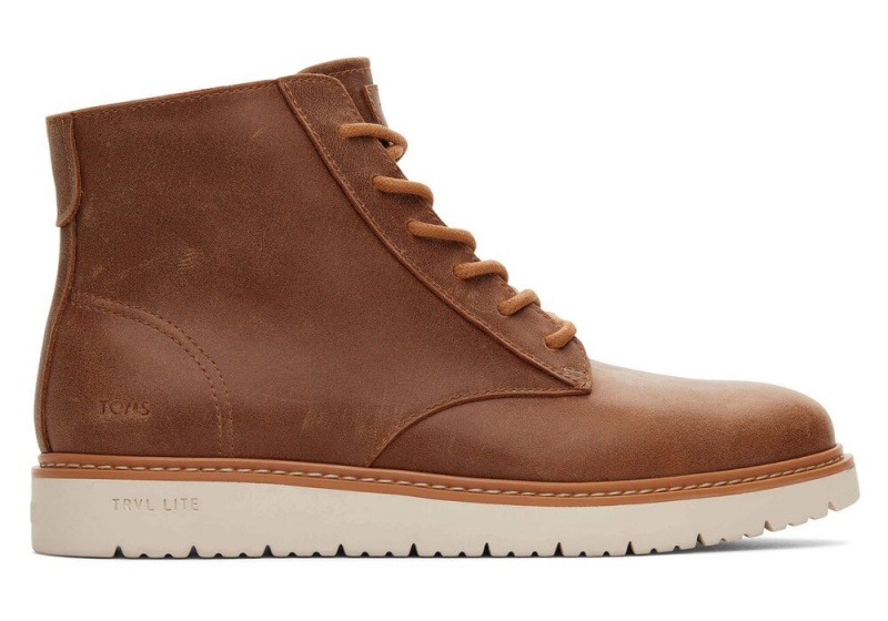 Toms Navi TRVL LITE Ranger Tan Vann Resistant Støvler Brune | 6824LVYFX