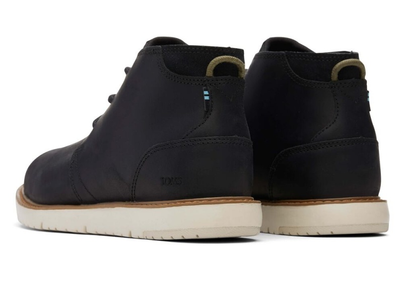 Toms Navi Vann Resistant Støvler Svarte | 8516MJFSA