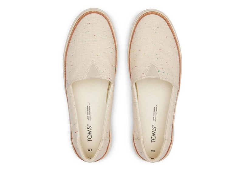 Toms Parker Slip On Joggesko Beige | 4739VLHNG