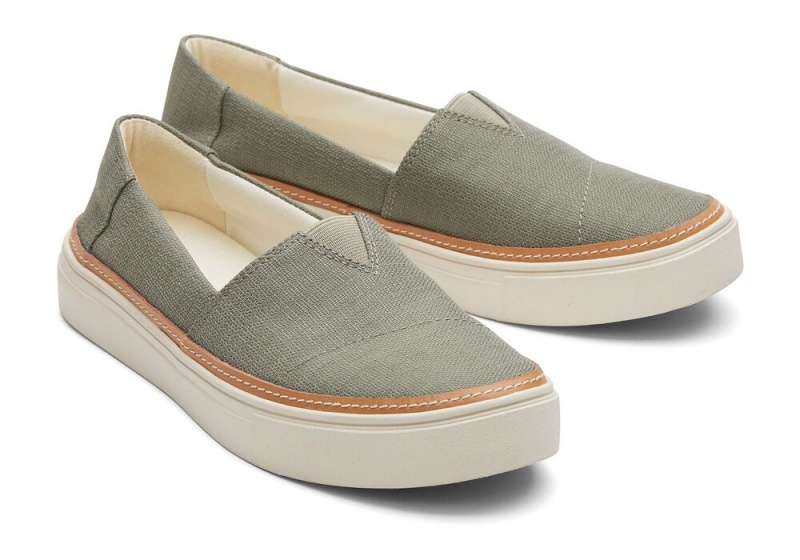 Toms Parker Slip On Joggesko Grå | 9365HBOQG